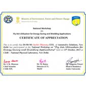 Appreciation Certificate